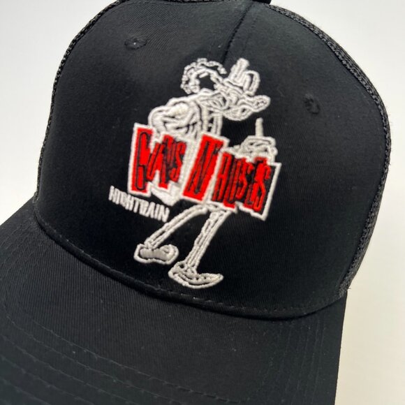Guns N' Roses Hat Men Snap Back Nightrain 2023 Trucker Exclusive Hip Cap Core No - Picture 3 of 11